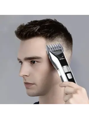 Şarjlı Ayarlanabilir Başlıklı Saç Sakal Traş Makinesi