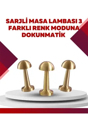 Şarjlı Dimmerli Led Masa Lambası – 4-8 Saat Aydınlatma