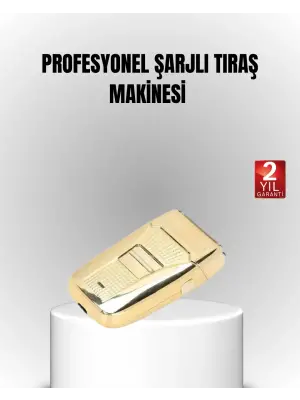 Şarjlı Islak Kuru Tıraş Makinesi Cilt Dostu Hassas Bıçaklı