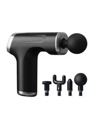 Şarjlı Masaj Tabancası 4 Başlıklı Mini Masaj Tabancası Ve Masaj Aleti