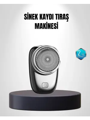 Şarjlı Mini Tıraş Makinesi – Hassas Ciltlere Uygun, Su İle Yıkanabilir, Kompakt Tasarım