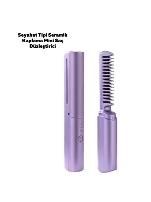 Şarjlı Saç Düzleştirici Tarak