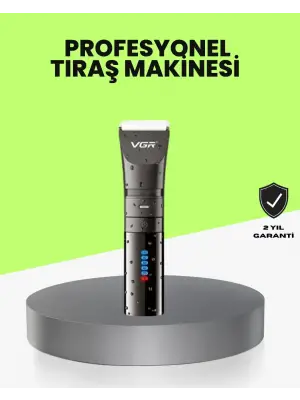 Şarjlı Saç Kesme Makinesi – 4 Taraklı, 2 Kademeli Güç Ayarı, Uzun Pil Ömrü