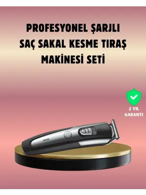 Şarjlı Saç Sakal Kesim Makinesi Detaylı Kesim İçin Hassas Başlıklı