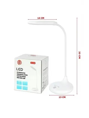 Şarjlı Sarı Ve Beyaz Renk Masa Lambası  Wt-005