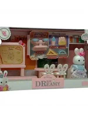 Omarı Sevimli Tavşan Figürleri Seti