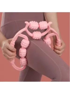 Selülit Masaj Aleti 9 Tekerlekli Lenf Drenaj Rulosu