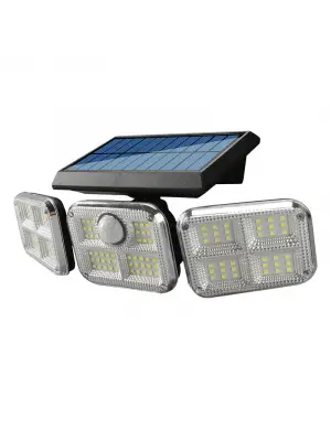 Sensörlü 3 Kademeli 120 Ledli Solar Lamba