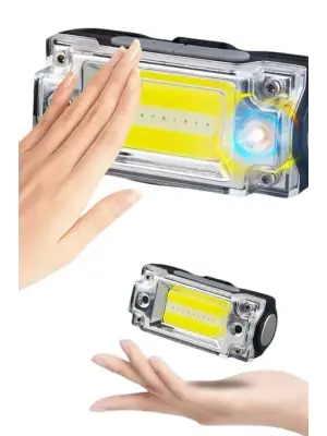 Sensörlü Kamp Lambası Ayarlanabilir Kafa Lambası Kafa Bantlı