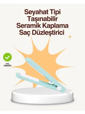 Seramik Kaplamalı, Saç Hasarını Azaltan Kısa Saçlara Uygun Bukle Maşası