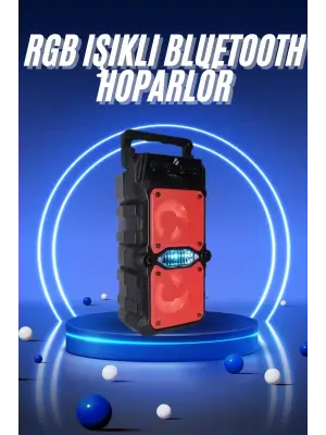 Ses Bombası Kablosuz Bluetooth Hoparlör Çift Çıkışlı Yüksek Ses Kaliteli Hoparlör
