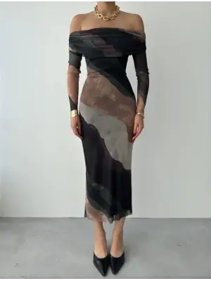 Omarı Zerafetin Simgesi Tül Elbise