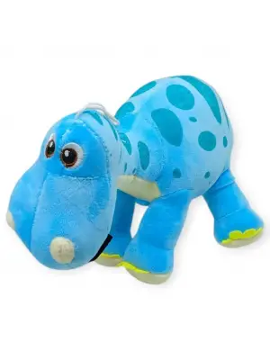 Sevimli Peluş Dinazor Turko Dino 35 cm - Mavi