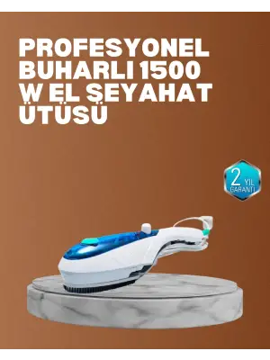 Seyahat Tipi Buharlı Ütü Portatif Kırışıklık Açıcı