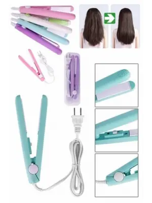 Seyahat Tipi Taşınabilir Saç Düzleştirici Saç Şekillendirici Yüksek Isı Ayarlı