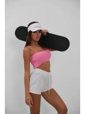 Omarı Trend Kadın Crop Top