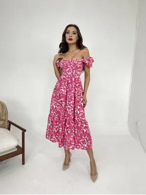 Omarı Parlak Siyah Uzun Kollu Bodycon Elbise