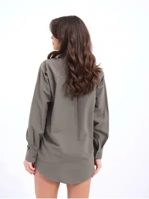 Omarı İpeksi Dokunuşlu Gömlek - Rahatlık ve Şıklık İçin