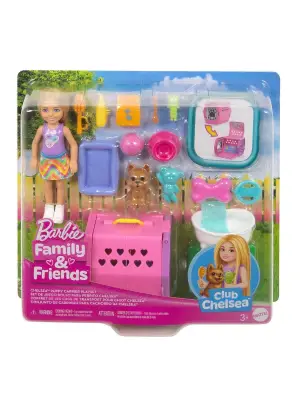 Omarı Chelsea Köpekçiğin Taşıma Çantası Oyun Seti