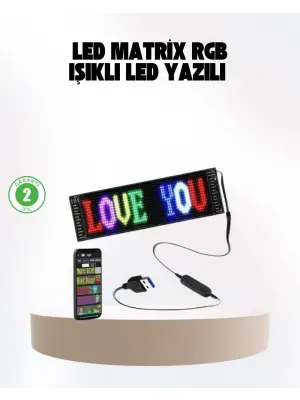 Şık Ve Fonksiyonel Rgb Led Panel Canlı Renk Yansımalı Işık Sistemi