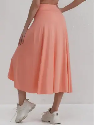 Omarı Sandy Etek - Cep Detaylı ve Şık Kadın Taytlı Etek