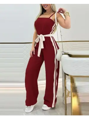 Omarı Şık Kadın Straplez Viskon Tulum