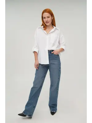 Omarı Şık ve Şık Ekru Gömlek