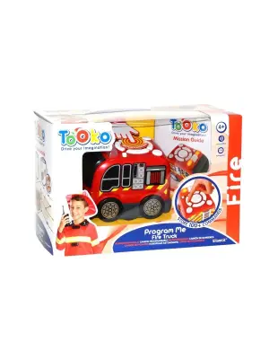 SIL/81470 Silverlit Tooko Programlanabilen İtfaiye Aracı Oyun Seti