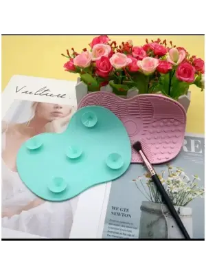 Silikon Makyaj Temizleme Matı