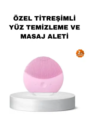 Silikon Yüz Temizleme Ve Masaj Aleti – Su Geçirmez, Taşınabilir Ve Cilt Dostu