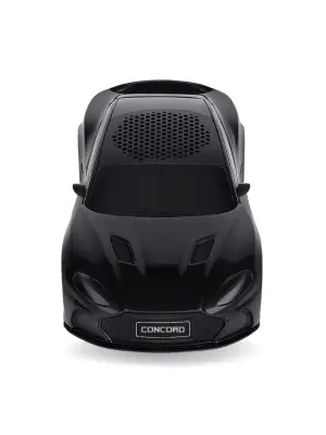 Siyah Araba Tasarımlı Hoparlör - Bluetooth Fm Usb Özellikli