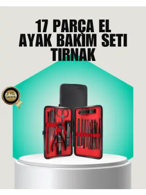 Siyah Kaymaz Teknolojili El Ve Ayak Bakım Seti