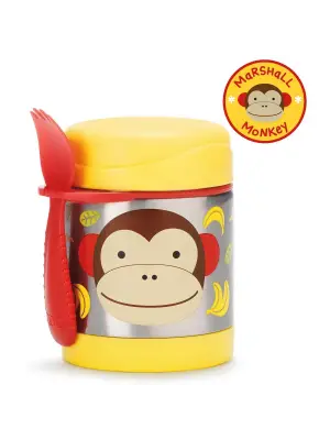 Skip Hop Zoo Paslanmaz Çelik Termos 325 ml Maymun