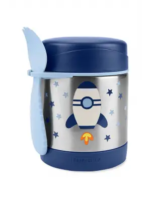 Skip Hop Zoo Paslanmaz Çelik Termos 325 ml Roket