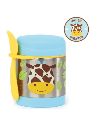 Skip Hop Zoo Paslanmaz Çelik Termos 325 ml Zürafa