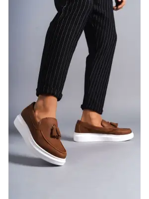 Omarı Püsküllü Tabalı Günlük Erkek Spor Ayakkabı