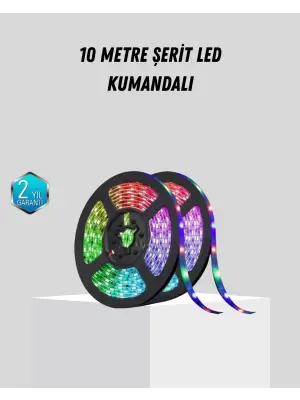 Smart Şerit Led Işık – Uzaktan Kumandalı, Usb Girişli, Müzik Modlu