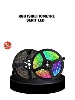 Smart Şerit Led Kumandalı Usb Enerjili Suya Dayanıklı Dekoratif Aydınlatma