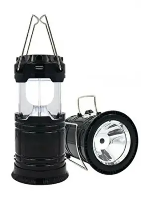 Solar Şarjlı Güneş Enerjili Fan Kamp Feneri Güneş Paneli Kamp Şarjlı Işıldak Usb Şarj