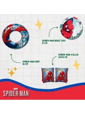 Spider-Man Kolluk & Simit & Deniz Topu Bestway