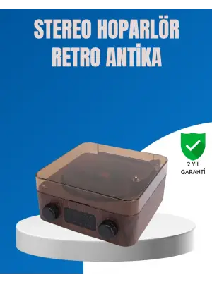 Stereo Bluetooth Hoparlör – Gece Lambalı Ve Saat Göstergeli