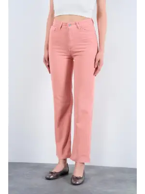 Rahat Pudra Düz Pantolon