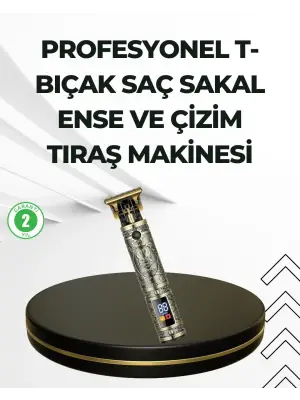 Su Geçirmez Daling Saç Ve Sakal Tıraş Makinesi