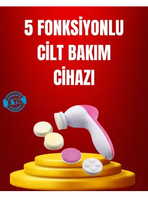 Su Geçirmez Elektrikli Yüz Temizleme Ve Masaj Aracı