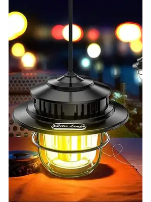 Omarı Su Geçirmez Taşınabilir Retro Led Kamp Feneri