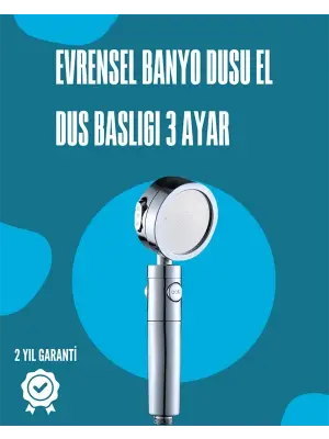 Su Tasarruflu Ve Kolay Kurulumlu El Duş Başlığı – Yüksek Performans