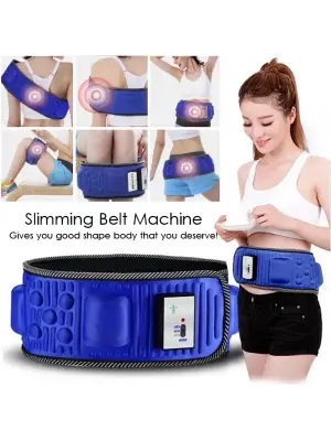Super Slim 5 Motorlu Titreşimli Masaj Kemeri Göbek Eritme Aleti