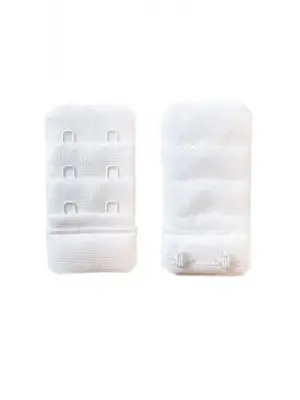 Omarı Beyaz Gri Agraf Sütyen Uzatma Kopçaları