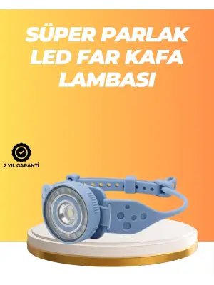 Suya Dayanıklı Led Kafa Lambası Outdoor Kullanım
