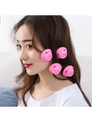 Omarı Yıkanabilir Suya Dayanıklı Silikon Saç Maşası Bigudi